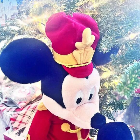 Macy's Mickey Mouse 24" Marching Band Leader Christmas Holiday Disney Plush - Picture 9 of 16